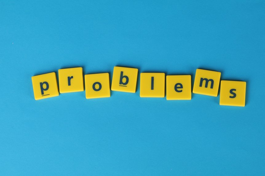 common difficulties affecting normal use