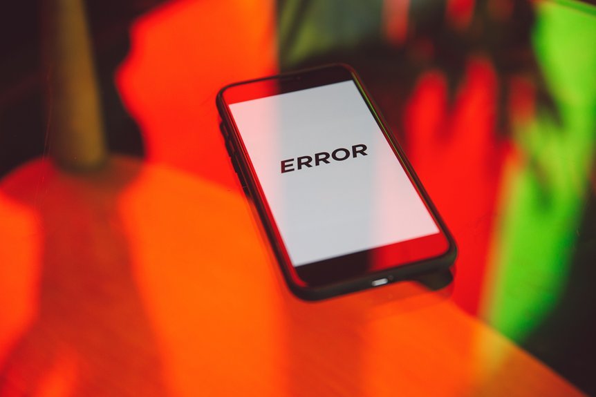 unexpected errors require practical correction path